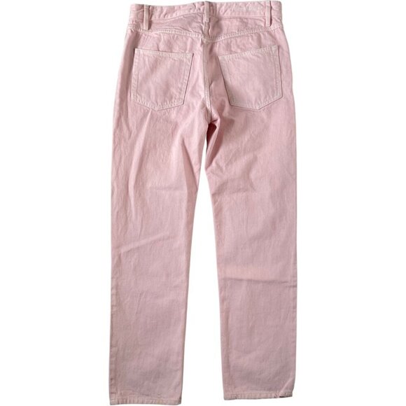 Isabel Marant Étoile Fliff Straight Leg Jeans Light Pink FR38 US6 - Picture 5 of 10